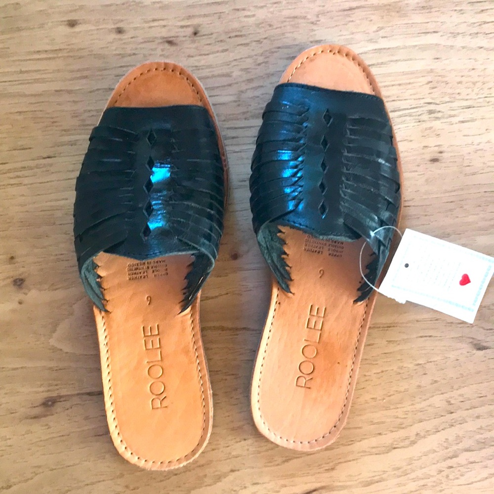 Roolee huaraches slip-on sandals